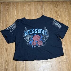 Idyllwind Black Rock & Roll Graphic Tee
